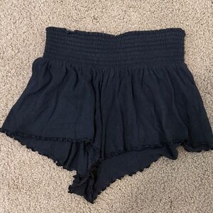 Urban outfitters out from under smocked black shorts